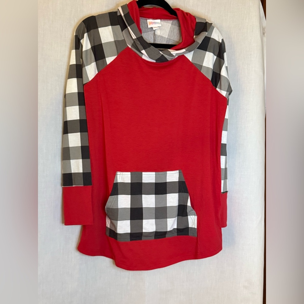 LuLaRoe Simply Comfortable Red Amber